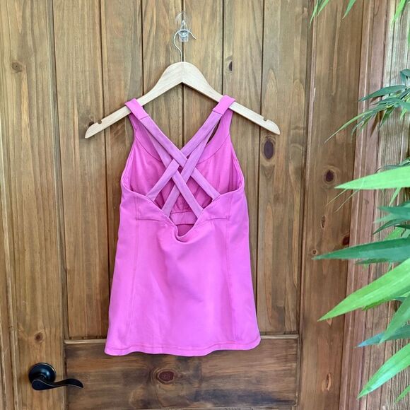 Lululemon Enhearten Strappy Tank in Pink Paradise - Picture 3 of 10